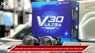 NHỮNG ĐIỀU BẠN CHƯA BIẾT ĐỘ HOÀN MÀU CRI TRÊN BI LED BI LED X-LIGHT V30 ULTRA 2023