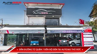 Dẫn đường từ Quận 7 đến độ đèn tại Auto365 thủ đức