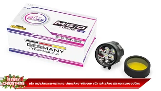 ĐÈN TRỢ SÁNG M60 ULTRA V2 - ÁNH SÁNG “VỪA GOM VỪA TOẢ”, SÁNG BẬT MỌI CUNG ĐƯỜNG