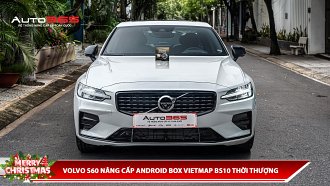 VOLVO S60 NÂNG CẤP ANDROID BOX VIETMAP BS10 THỜI THƯỢNG
