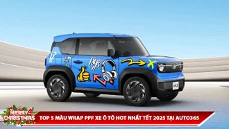 TOP 5 MÀU WRAP PPF XE Ô TÔ NỔI BẬT TẾT 2025 TẠI AUTO365