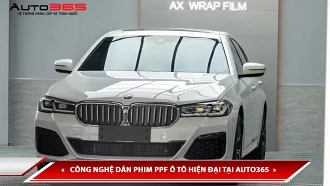 QUY TRÌNH DÁN PHIM PPF CHUYÊN NGHIỆP TẠI AUTO365