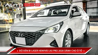 ĐỘ ĐÈN BI LASER HENVVEI L92 PRO 2020 DÀNH CHO Ô TÔ