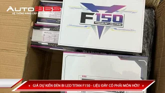 GIÁ DỰ KIẾN ĐÈN BI LED TITAN F150 - LIỆU ĐÂY CÓ PHẢI MÓN HỜI?