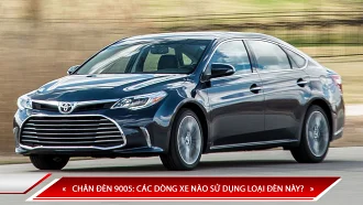 Chân đèn 9005: các dòng xe nào sử dụng loại đèn này?