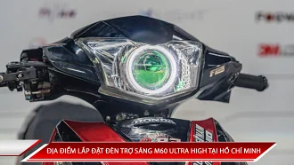 ĐỊA ĐIỂM LẮP ĐẶT ĐÈN TRỢ SÁNG M60 ULTRA HIGHT TẠI HỒ CHÍ MINH