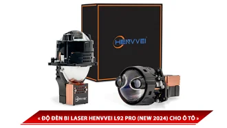 ĐỘ ĐÈN BI LASER HENVVEI L92 PRO (NEW 2024) CHO Ô TÔ