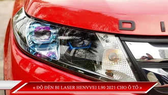 ĐỘ ĐÈN BI LED HENVVEI L90 2021 CHO Ô TÔ