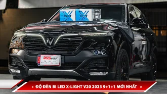 ĐỘ ĐÈN BI LED X-LIGHT V20 2023 9+1+1 MỚI NHẤT