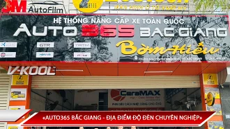 AUTO365 BẮC GIANG - ĐỊA ĐIỂM ĐỘ ĐÈN CHUYÊN NGHIỆP