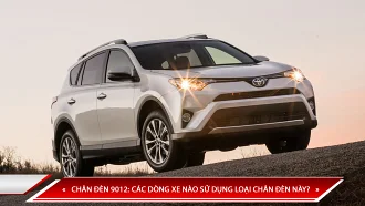 Chân đèn 9012: các dòng xe nào sử dụng loại chân đèn này?