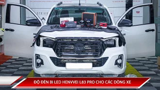 ĐỘ ĐÈN BI LED HENVVEI L83 PRO CHO CÁC DÒNG XE
