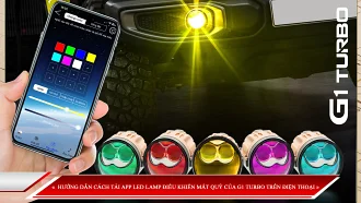 Hướng dẫn cách tải app LED Lamp điều khiển mắt quỷ của G1 Turbo trên điện thoại từ A-Z