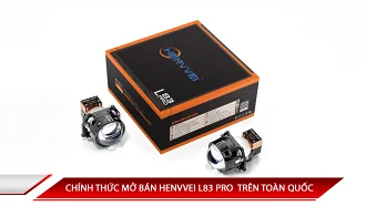 CHÍNH THỨC MỞ BÁN HENVVEI L83 PRO - VUA PHA TRONG PHÂN KHÚC BI LED