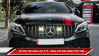 Độ đèn trợ sáng cho ô tô - nâng cấp ánh sáng vượt trội