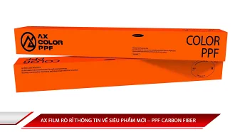 AX FILM RÒ RỈ THÔNG TIN VỀ SẢN PHẨM MỚI – PPF CARBON FIBER
