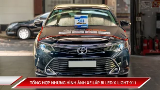 TỔNG HỢP NHỮNG HÌNH ẢNH XE LẮP BI LED X-LIGHT 911