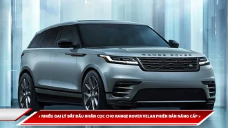 JLR BẮT ĐẦU NHẬN CỌC CHO RANGE ROVER VELAR PHIÊN BẢN NÂNG CẤP