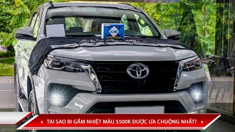 TẠI SAO BI GẦM NHIỆT MÀU 5500K ĐƯỢC ƯA CHUỘNG NHẤT?