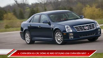 Chân đèn H3: các dòng xe nào sử dụng loại chân đèn này?