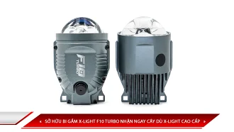 SỞ HỮU BI GẦM X-LIGHT F10 TURBO NHẬN NGAY CÂY DÙ X-LIGHT CAO CẤP