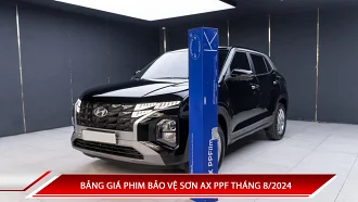 BẢNG GIÁ PHIM BẢO VỆ SƠN AX PPFILM THÁNG 8/2024