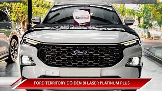 FORD TERRITORY ĐỘ ĐÈN BI LASER PLATINUM PLUS