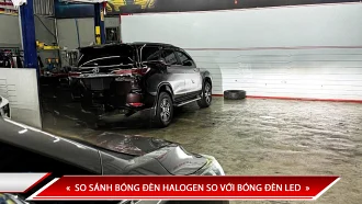 SO SÁNH BÓNG ĐÈN HALOGEN SO VỚI BÓNG ĐÈN LED