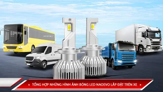 TỔNG HỢP NHỮNG HÌNH ẢNH BÓNG LED X-LIGHT LẮP ĐẶT TRÊN XE