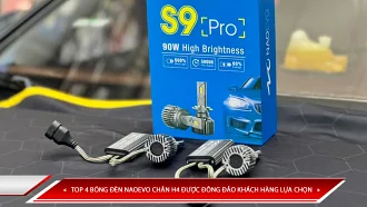 Top 4 bóng đèn X-Light chân H4 được đông đảo khách hàng lựa chọn