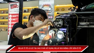 Relay ô tô là gì? Tại sao nên sử dụng Relay khi nâng cấp đèn ô tô