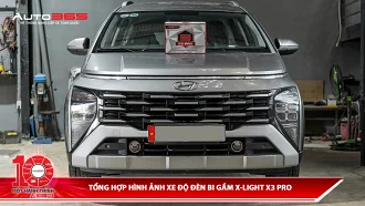 Tổng hợp hình ảnh xe độ đèn bi gầm X-Light X3 Pro
