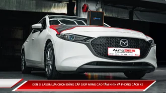 Đèn bi laser: Lựa chọn đẳng cấp giúp nâng cao tầm nhìn và phong cách xe