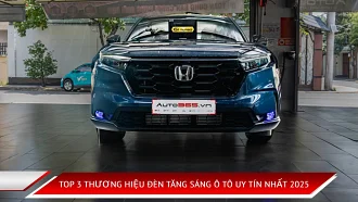 Top 3 thương hiệu đèn tăng sáng ô tô uy tín 