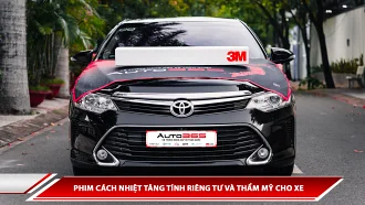 Phim cách nhiệt tăng tính riêng tư và thẩm mỹ cho xe