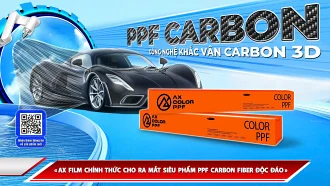 AX FILM CHÍNH THỨC CHO RA MẮT PPF CARBON FIBER ĐỘC ĐÁO