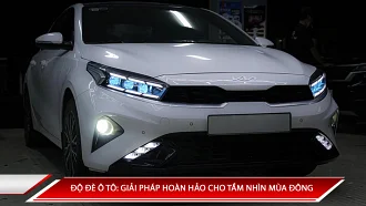 ĐỘ ĐÈN Ô TÔ: GIẢI PHÁP HOÀN HẢO CHO TẦM NHÌN MÙA ĐÔNG