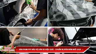DÁN PPF BẢO VỆ SƠN XE KHỎI MỌI VẾT XƯỚC - AN TÂM VỀ QUÊ ĐÓN TẾT 2025