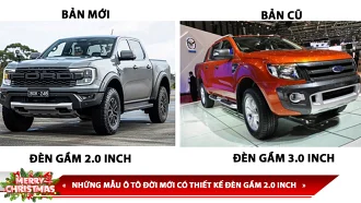 NHỮNG MẪU Ô TÔ ĐỜI MỚI CÓ THIẾT KẾ ĐÈN GẦM 2.0 INCH - LỰA CHỌN ĐÈN GẦM PHÙ HỢP CHO XE