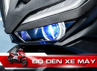 Độ đèn xe máy