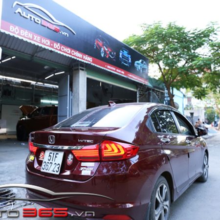 Độ đèn Hậu Honda City Sài Gòn