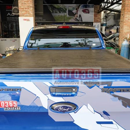 FORD RANGER RAPTOR 2019 LẮP NẮP THÙNG VẢI TONTOP (KHÔNG THANH THỂ THAO)