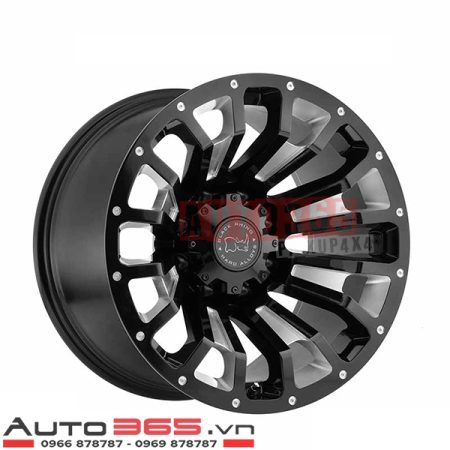 MÂM XE BÁN TẢI BLACK RHINO PINATUBO 18×9.5 ET-18