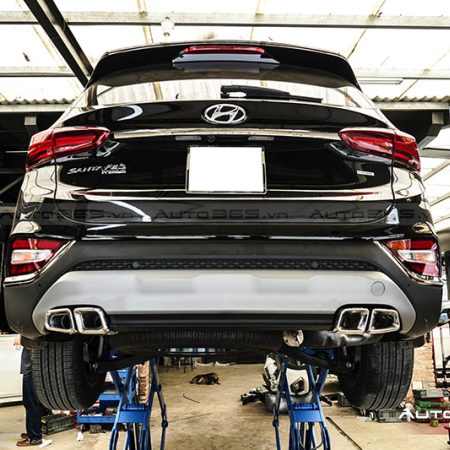 SANTAFE THAY ĐỔI CÔ PÔ AMG