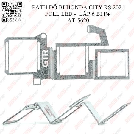 PATH ĐỘ BI HONDA CITY RS 2021 FULL LED - LẮP 6 BI F+- AT-5620
