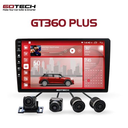 MÀN HÌNH ANDROID Ô TÔ GOTECH GT360 PLUS