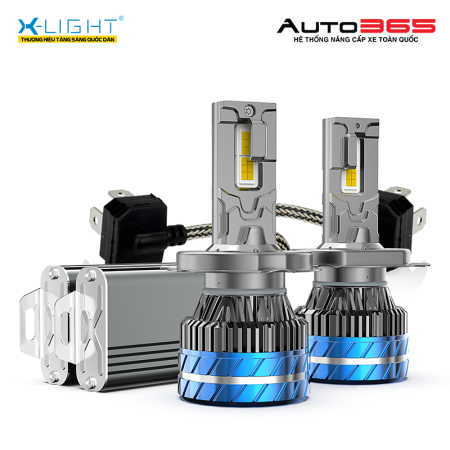 BÓNG LED X-LIGHT S8 PRO - NHIỆT MÀU 4300K - CHÂN H4