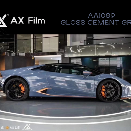 AX WRAP FILM GLOSS CEMENT GRAY – XÁM XI MĂNG BÓNG LAMBORGHINI