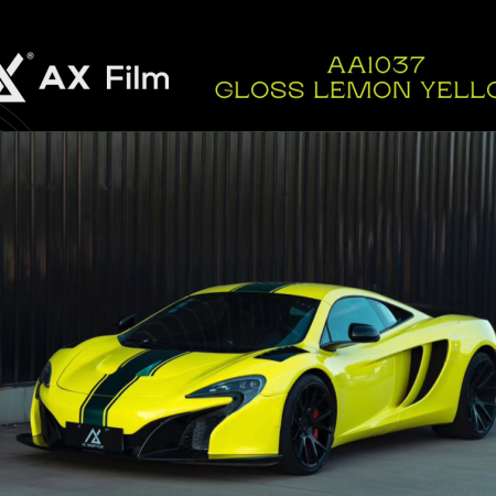 AX WRAP FILM GLOSS LEMON YELLOW – VÀNG CHANH BÓNG MCLAREN