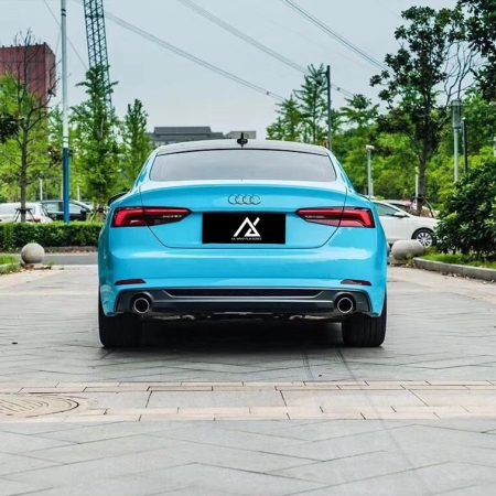 AX WRAP FILM GLOSS LIGHT SKY BLUE –XANH BẦU TRỜI BÓNG NHẸ AUDI